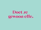 andC Doet ze gewoon effe